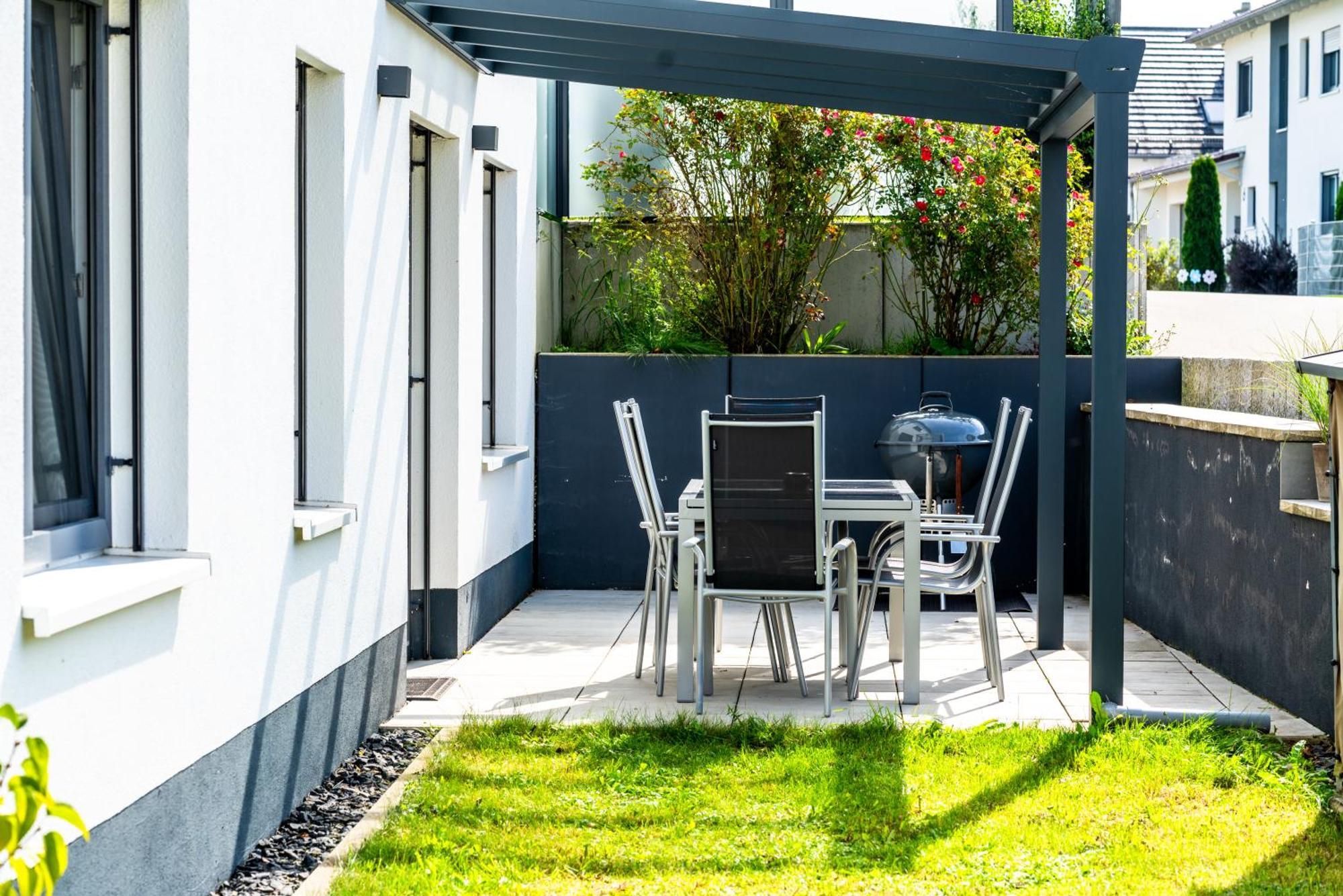 Alp Deluxe - Sauna, Kamin, Terrasse & Mehr Weißenhorn Exteriör bild